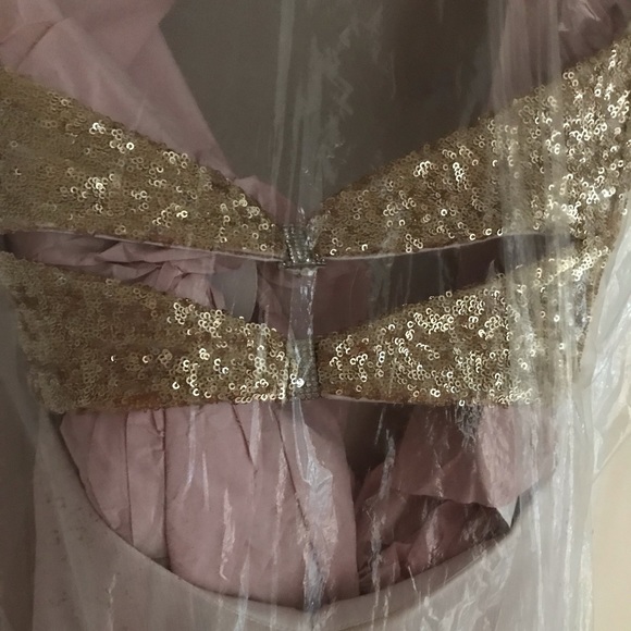 Gold Goddess Prom Dress - Picture 5 of 5